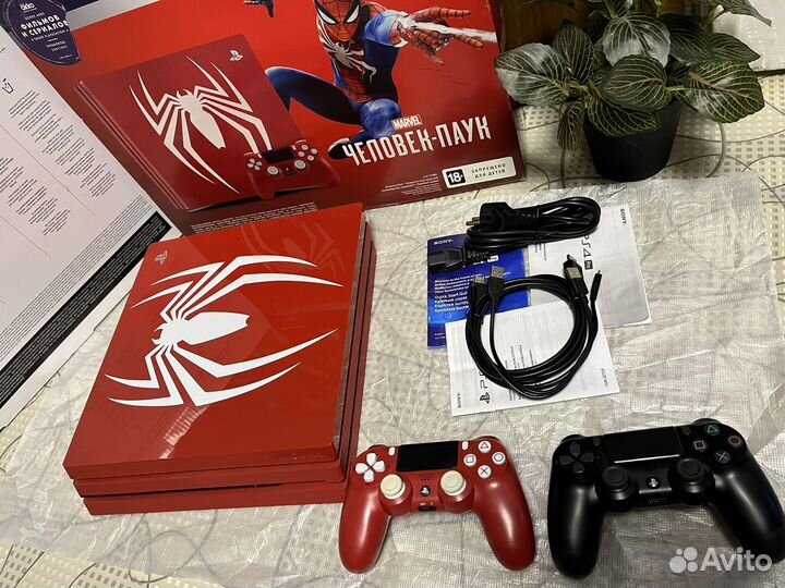 Sony Playstation 4 pro 1tb 2/гем ориг/470игр