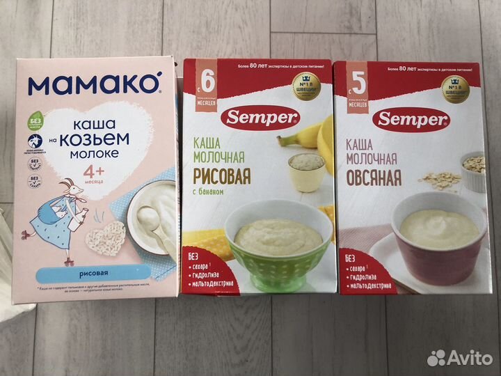 Детская каша Семпер, Semper,Mamako,Мамако