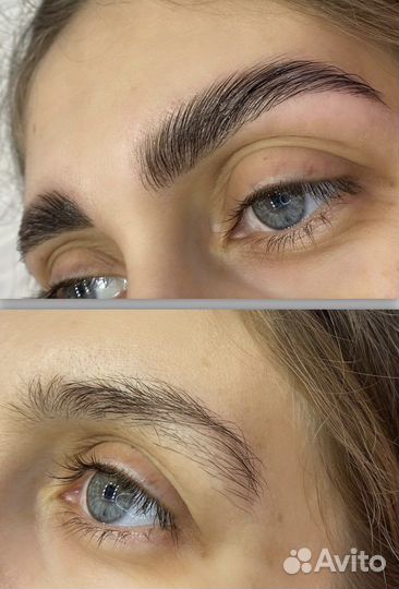 Оформление бровей