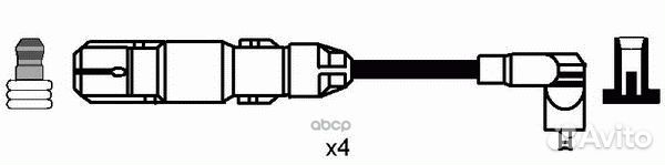 Провода высоковольтные 7044 NGK