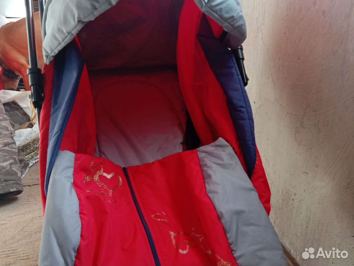 Детские санки коляска бу