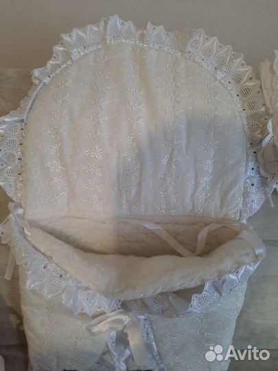 Конверт на выписку из роддома зимний