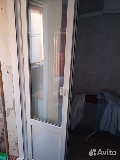 Балконный блок бу из профиля экспроф aero