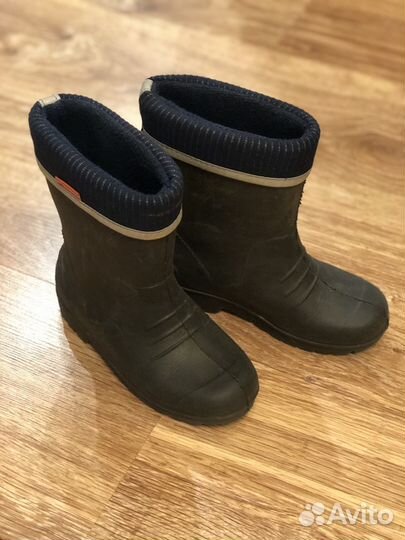 Сапоги резиновые с тёплым сапожком Demar