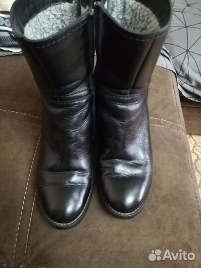 Ботинки кожа 38