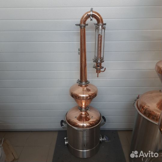 Медный дистиллятор на Люкссталь и Вейн 37л