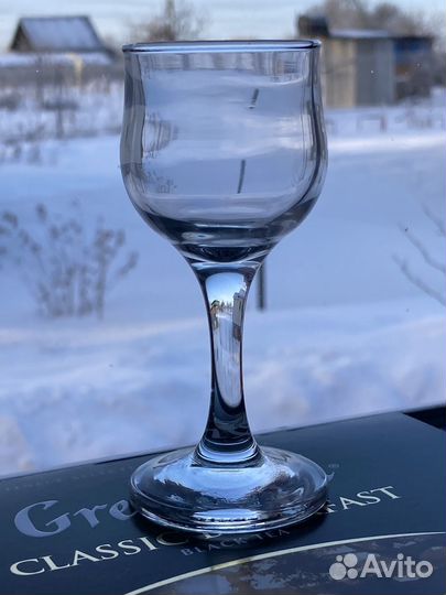 Стопки стеклянные