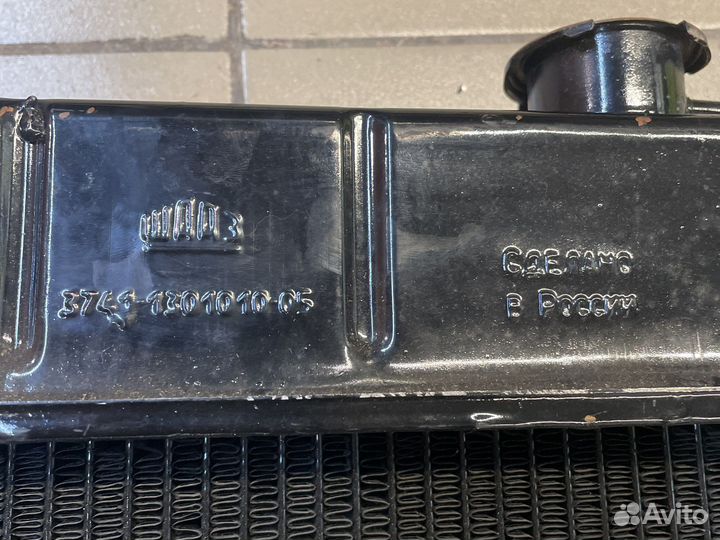 Радиатор охлаждения УАЗ 452 медный