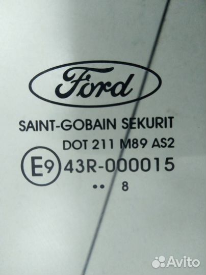 Стекло двери задней правой Ford Focus 2 DA 2005-20