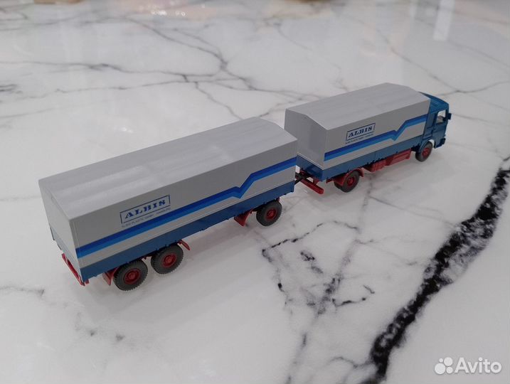 MAN с прицепом, 