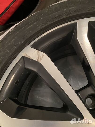 Оригинальные Шкода Литые диски r17