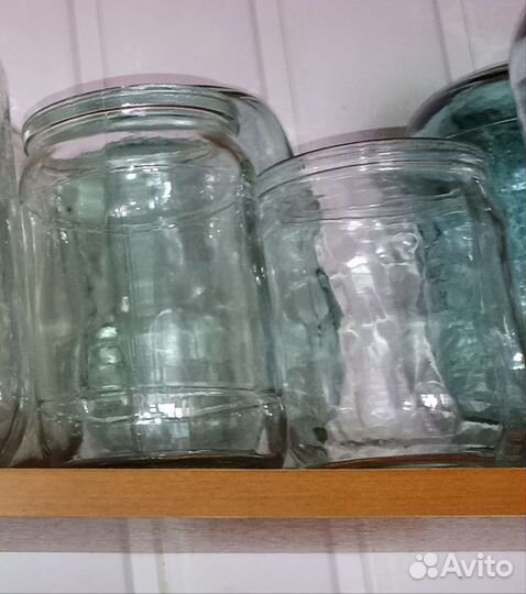 Стеклянная банка 3л1л0,7л0,5л