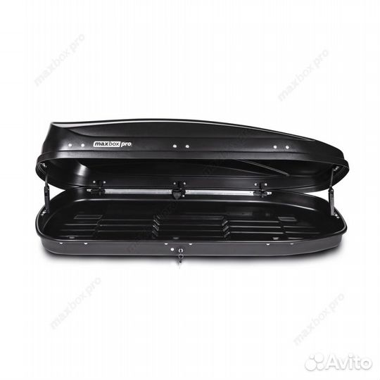 Автобокс на крышу MaxBox Pro 460 черный 175х84х42