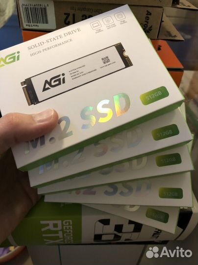 SSD Твердотельный накопитель 512Gb M.2 NVMe