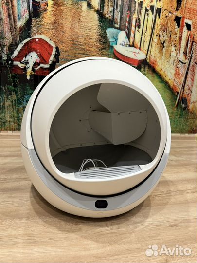 Автоматический туалет для кошек Petree б/у
