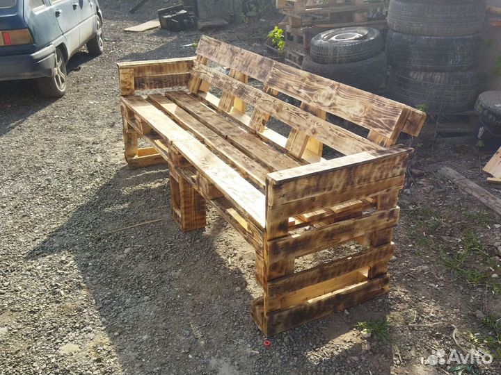 Диваны из поддонов