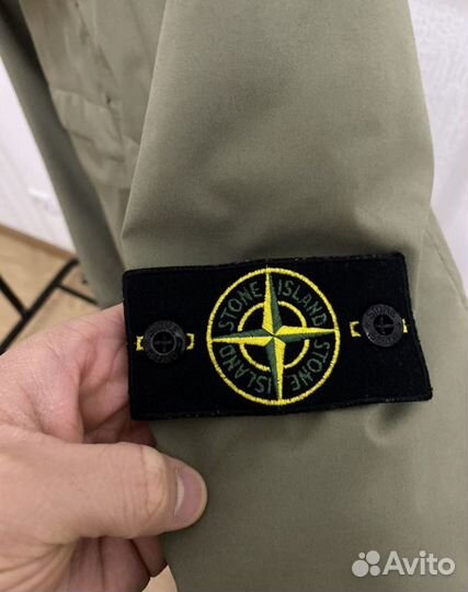 Куртка Stone Island Soft shel-r with primaloft