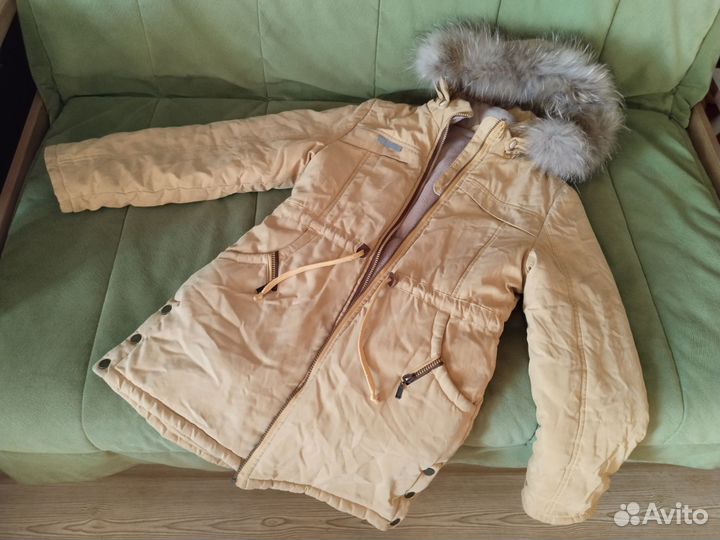 Парка для девочки зимняя 156