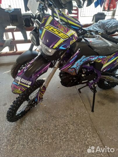 Питбайк BSE MX-125 Purple Dragon