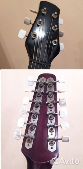 Колки для 6 и 12 струнных гитар (СССР)