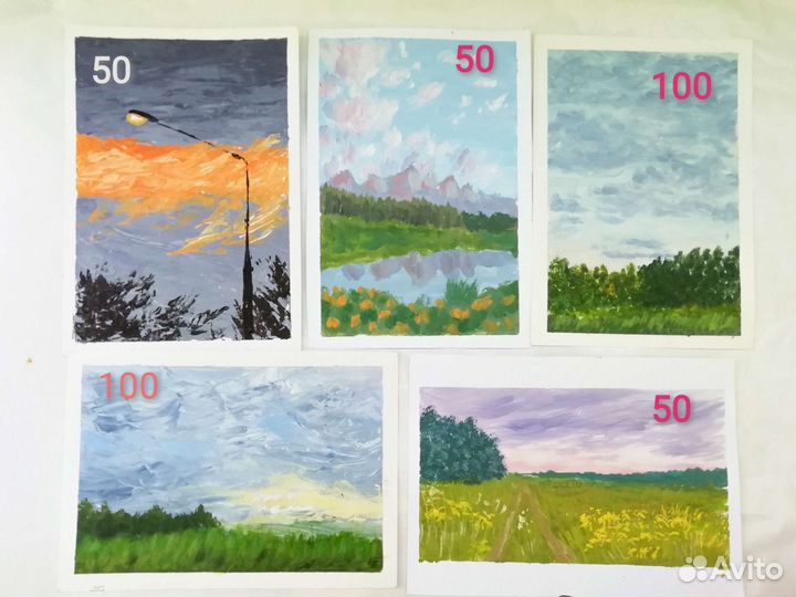 Рисунки, этюды, эскизы