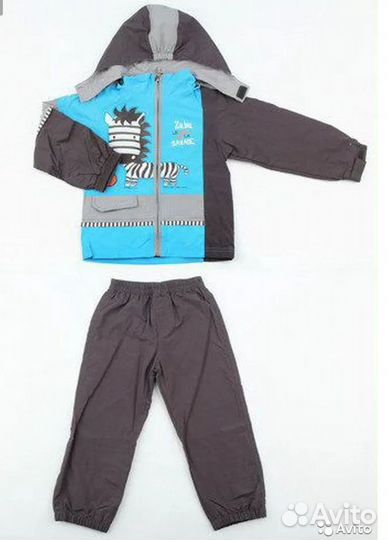 Новый ветровоч костюм канадс peluche ET tartin р92