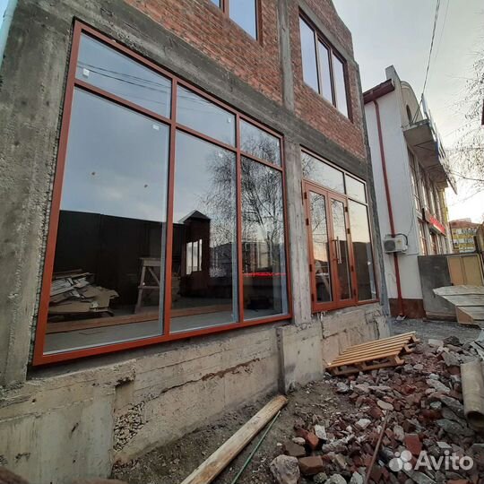 Алюминиевые окна двери и витражи