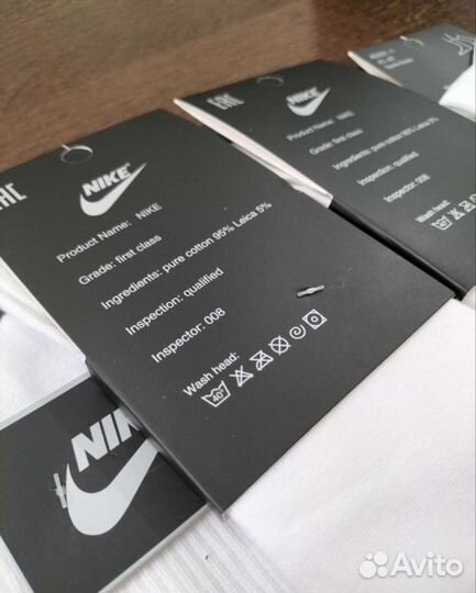 Носки nike высокие 5 пар