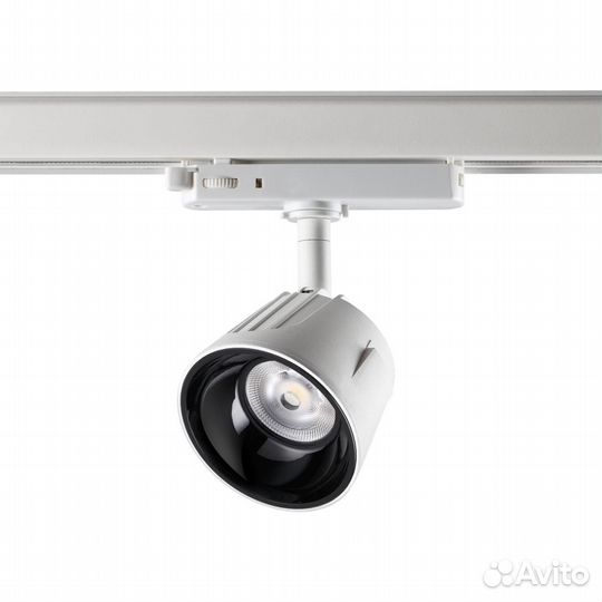 Трехфазный трековый светодиодный светильник novote