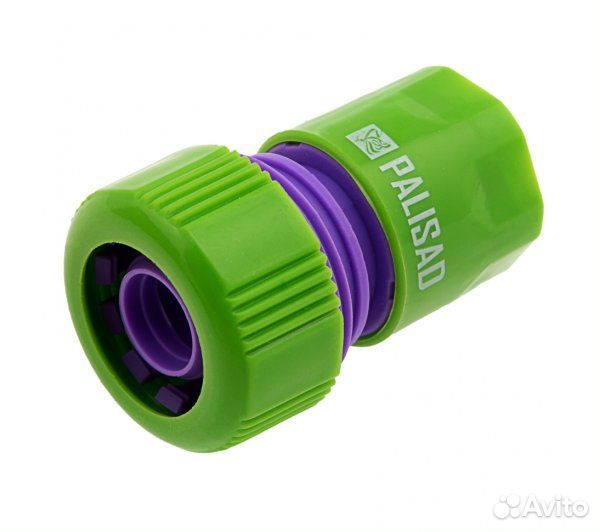 Соединитель пластмассовый, быстросъемный для шлан