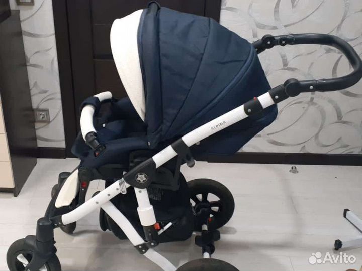 Коляска 2 в 1 be2me Alpina