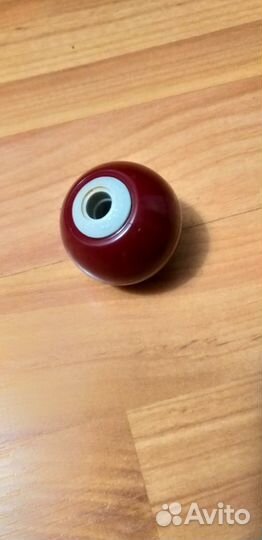 Шар красный на ручку ваз