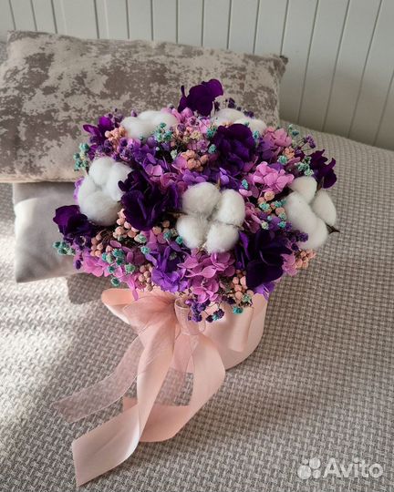 Букеты из сухоцветов