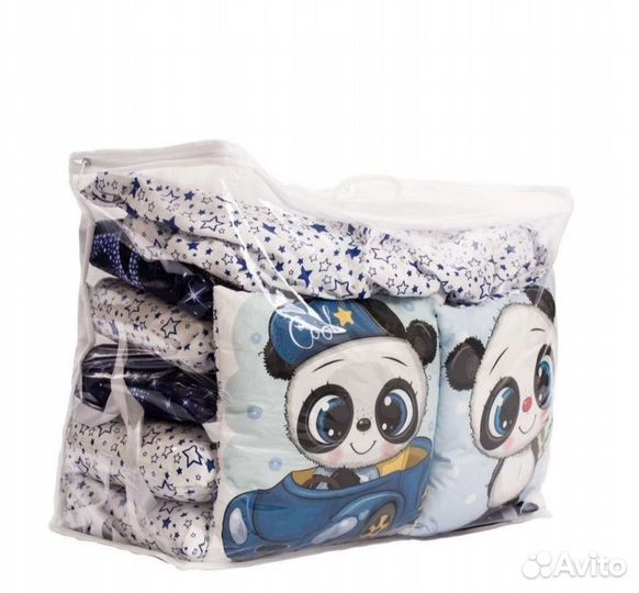 Бортики в детскую кроватку бу