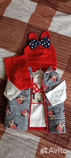 Жилетка.Одежда демисезонная, 4 предмета