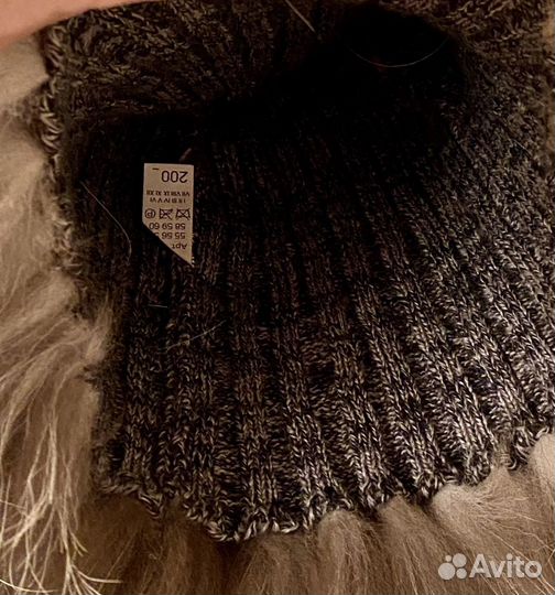 Женская шапка из чернобурки «Снопик»