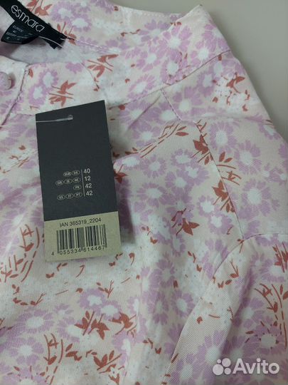 Платье с рукавами вискоза на 46-48 р Esmara