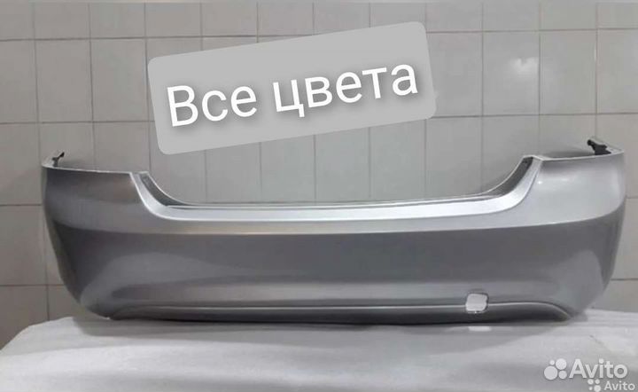 Бампер задний Ford focus 2 седан рестайл