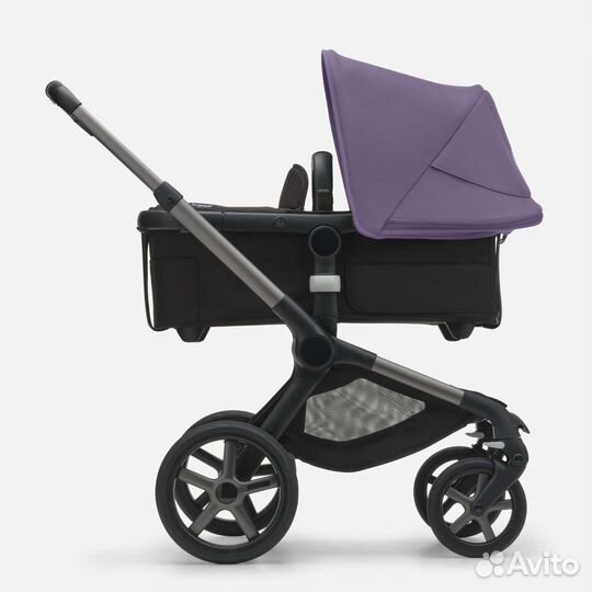 Коляска 2в1 Bugaboo Fox 5, Graphite/Purple