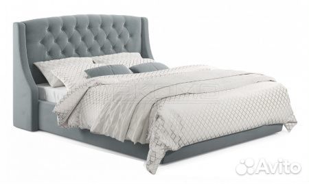 Кровать полутораспальная Стефани с матрасом астра