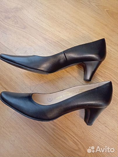 Туфли женские военные новые кожаные р. 38