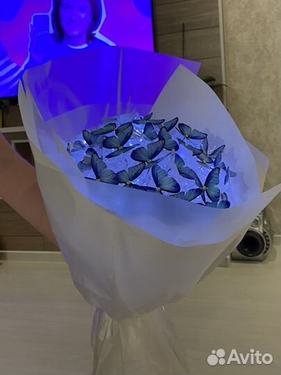 Букет с бабочками