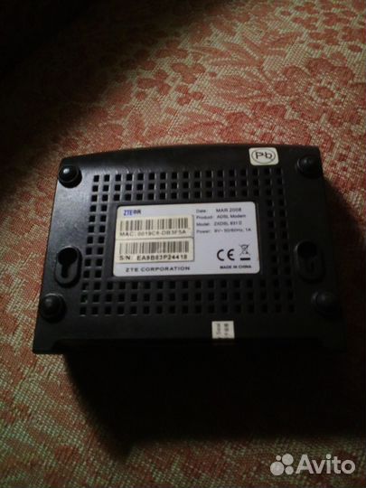 Модем zxdsl 831 II