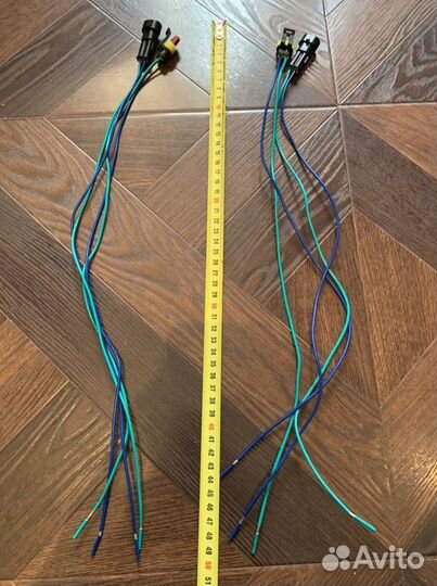 Разъём универсальный герметичный 2 pin. 95см