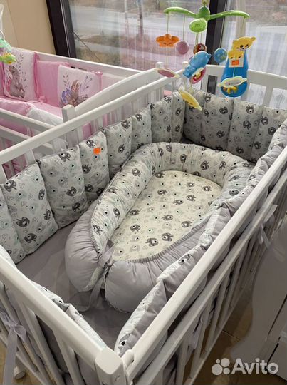 Бортики в кроватку