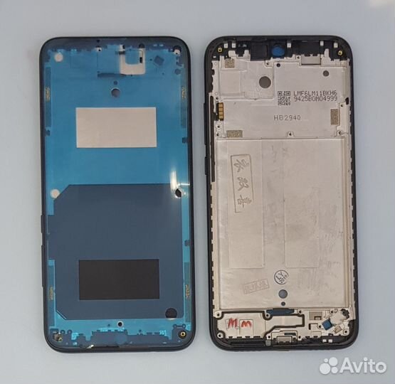 Рамка дисплея для Xiaomi Redmi 7 (черный)