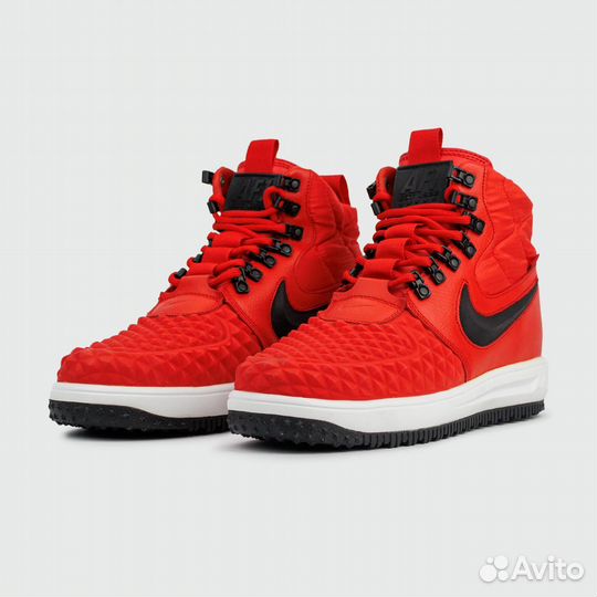 Кроссовки Nike Lunar Force 1 Duckboot 17 Red White