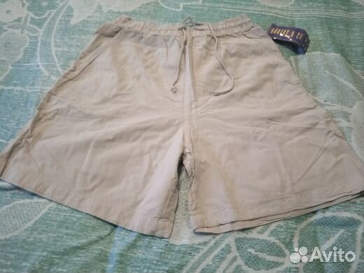 Шорты лён новые р 40-52
