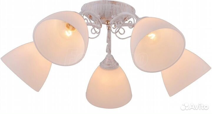 Gloria 1110/5P 5xE27x60w бел