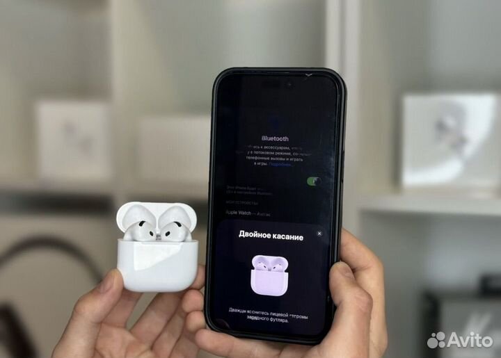 AirPods 4 «Original» с Шумоподавлением + Гарантия